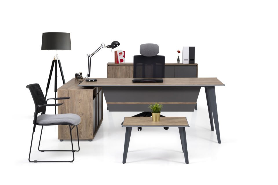 Bürocan Ofis Eco L2 Çalışma Masası