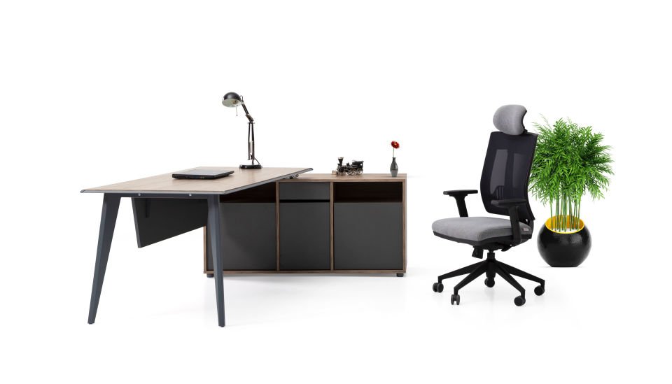 Bürocan Ofis Eco L2 Çalışma Masası