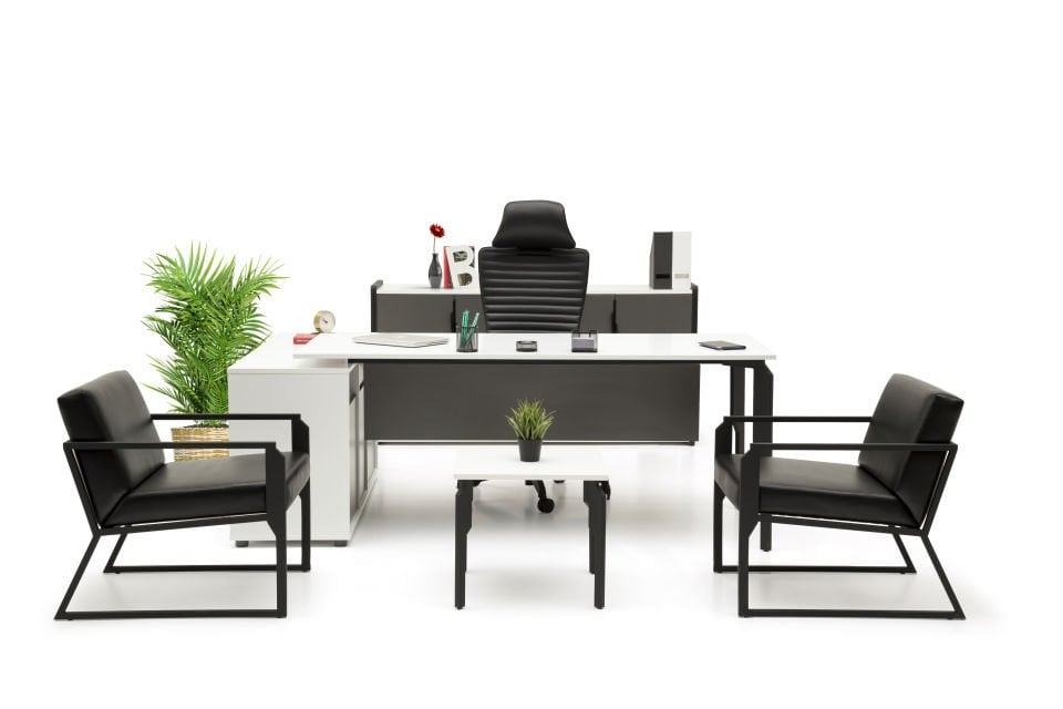 Bürocan Ofis Efor L Çalışma Masası