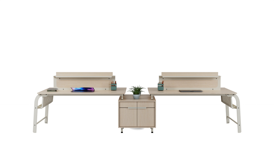 Bürocan Ofis Lupo 4p Workstation