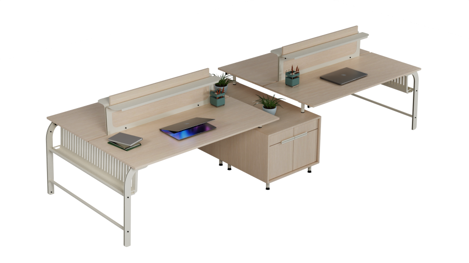 Bürocan Ofis Lupo 4p Workstation