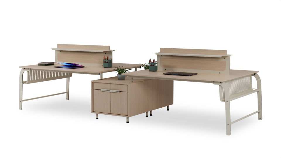 Bürocan Ofis Lupo 4p Workstation
