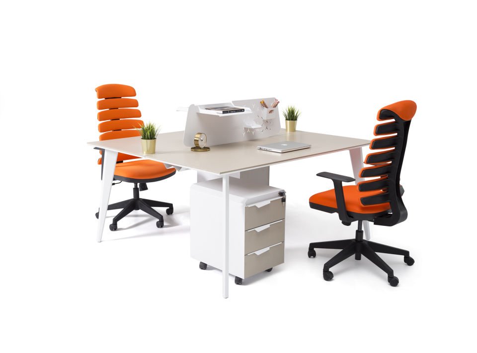 Bürocan Ofis Eco 2P Workstation