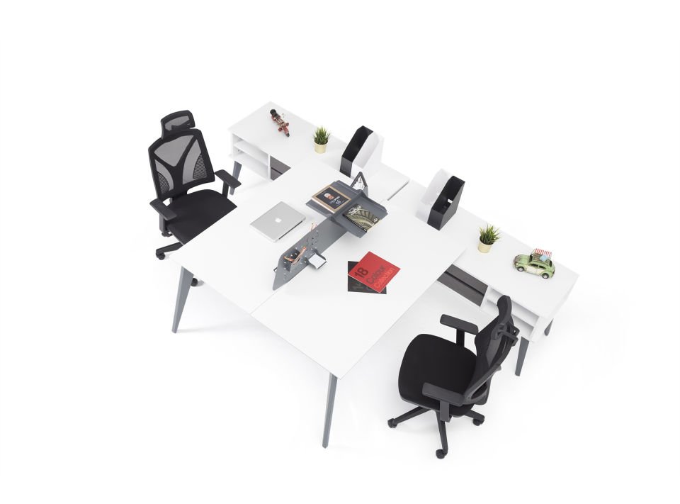 Bürocan Ofis Eco 2P+ Workstation