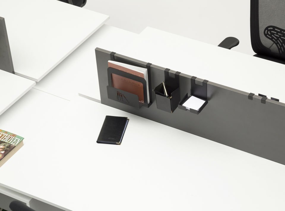 Bürocan Ofis Efor Dörtlü workstation